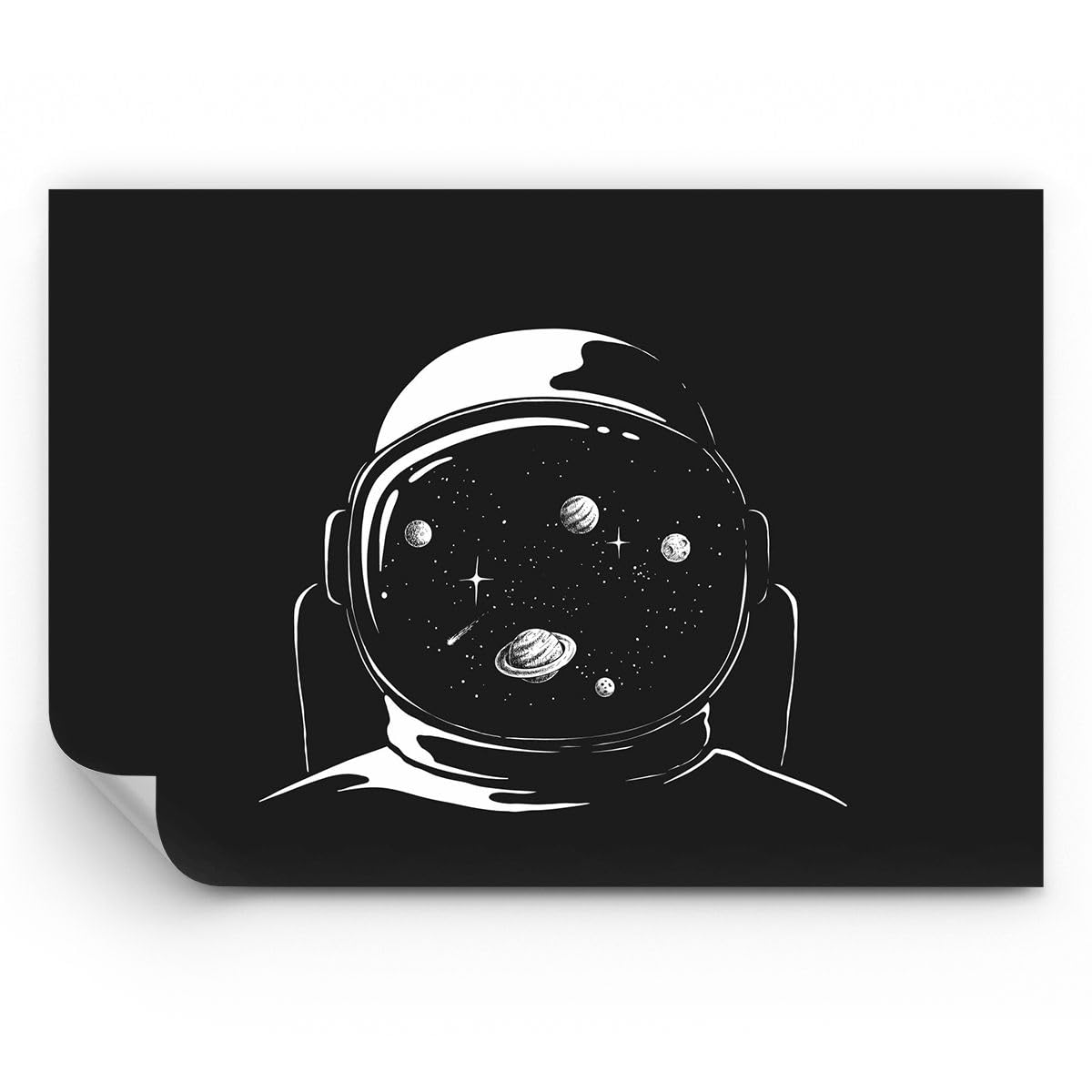 ARTTOR Fotomural 350x256 cm Papel Pintado Infantil Espacio - 5341 - WF1