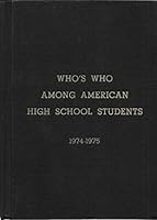 Who's Who Among American High School Students 1974-1975 0915130017 Book Cover