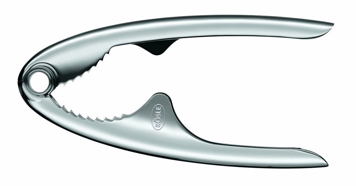 RÖSLE Nutcracker, Elegant and Sturdy Nut Opener for Every Nutshell, 18/10 Stainless Steel, Dishwasher-Safe