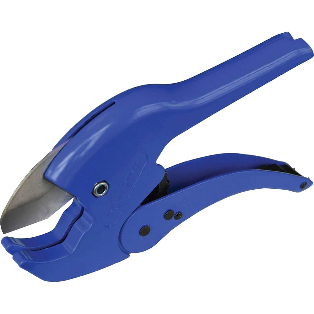 Faithfull FAIPPC42PRO Plastic Pipe Cutter Pro Capacity 3-42mm