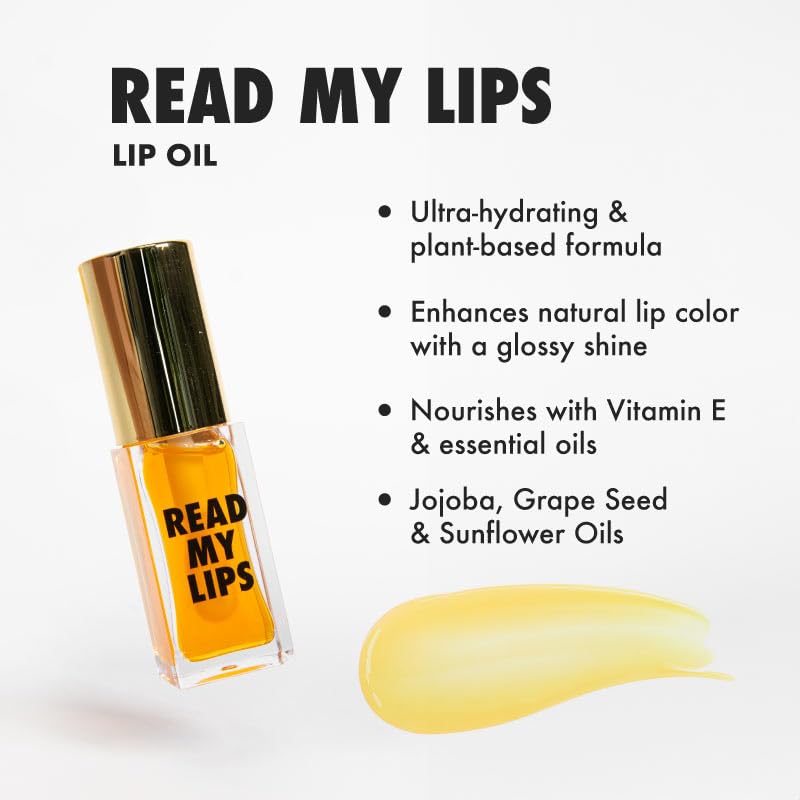 MOYOU LONDON Plant-Based Lip Oil, Deep Hydrating Lip Gloss, Non-Sticky, Clean Beauty Formula with Vitamin E & Essential Oils - Image 3