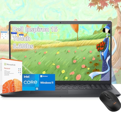 Dell inspiron 15 ^b`XN[m[gp\R - Intel Core i5-1334U -15C` FHD Touch - 64GB RAM - 2TB PCIe SSD - Office 365 - Windows 11 - m[