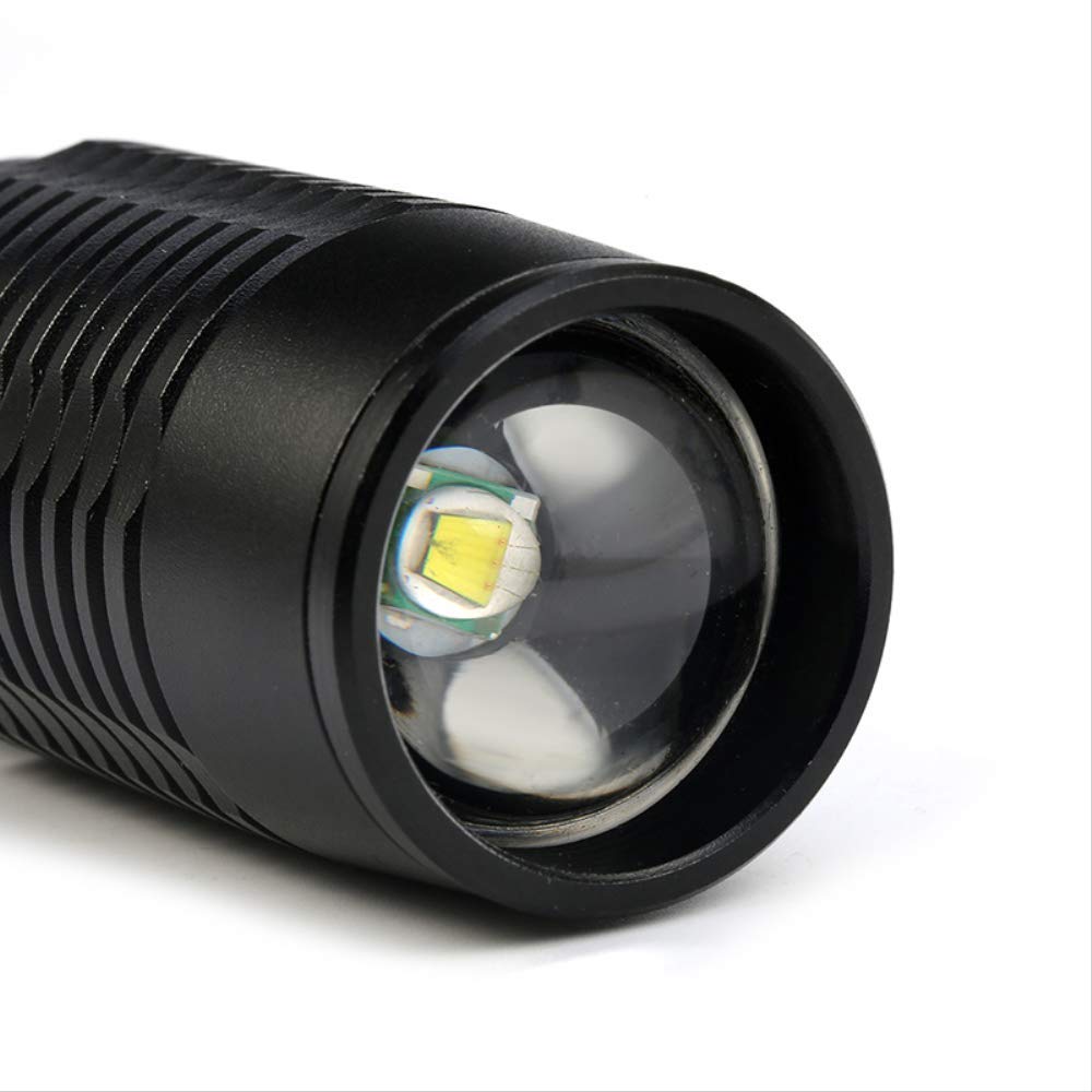 BAJIE Flashlight 8000Lm Led Flashlight Led V5 T6 5 Modos Zoomable Torch Flashlight 18650 Baterías Stock