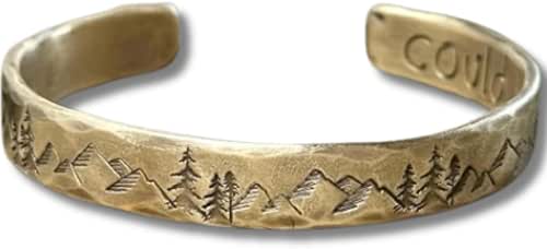 Solid Bronze Bracelet – Custom 19th Anniversary Jewelry