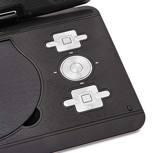 ONN 10\" Portable DVD and Media Player with USB, Aux 3.5mm, & 5-hr Battery 180 Degree Swivel Screen 100008691 (Renewed)