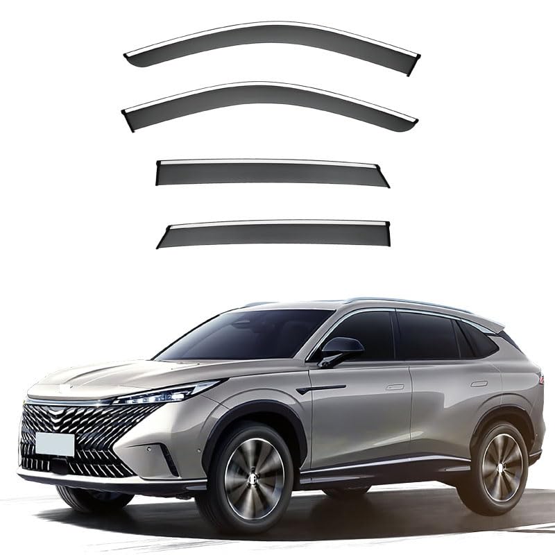 Déflecteurs de vent MG EHS 2025+ : kit de 4 pièces pour vitres de voiture