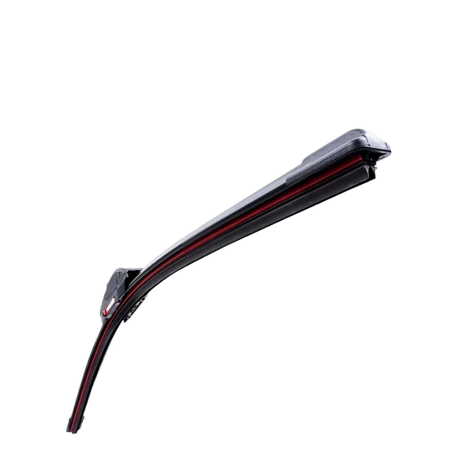 Hojas de repuesto para limpiaparabrisas Escobilla limpiaparabrisas impermeable con gancho J/U, escobilla de goma doble 13 "14" 16 "18" 19 "20" 21 "22" 24 "26" 28 "
