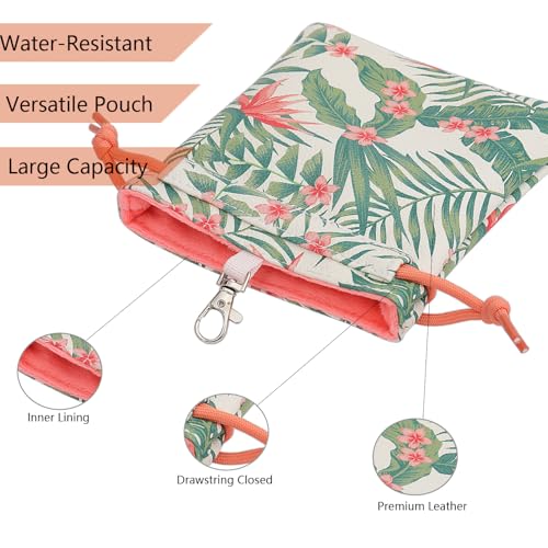 Accessoire de golf portable pochette cuir synthétique hawaïenne - 7