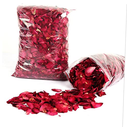 100g Pétalos de Rosa Secos Rojos para Baño miniatura 5