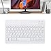 Produktbild Bluetooth Wireless Keyboard, 10"Ultra-Thin Mini tragbare weiße USB-Tastatur, Arabisch/Spanisch/Russisch, Geeignet für Android/OS X/Windows(10" Russian)