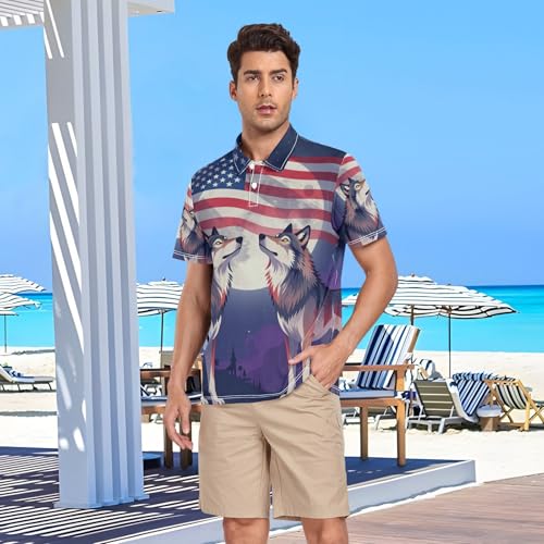 Polo de travail décontracté GuoChe chemise de golf pour homme