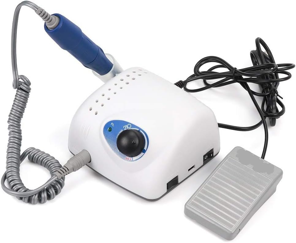 Miniatura 3 de Profesional 35000RPM Nail Drill Pulidor de Uñas Acrílico Máquina de Lima de Uñas Taladro Dedo Dedo Kit de Cuidado de Uñas