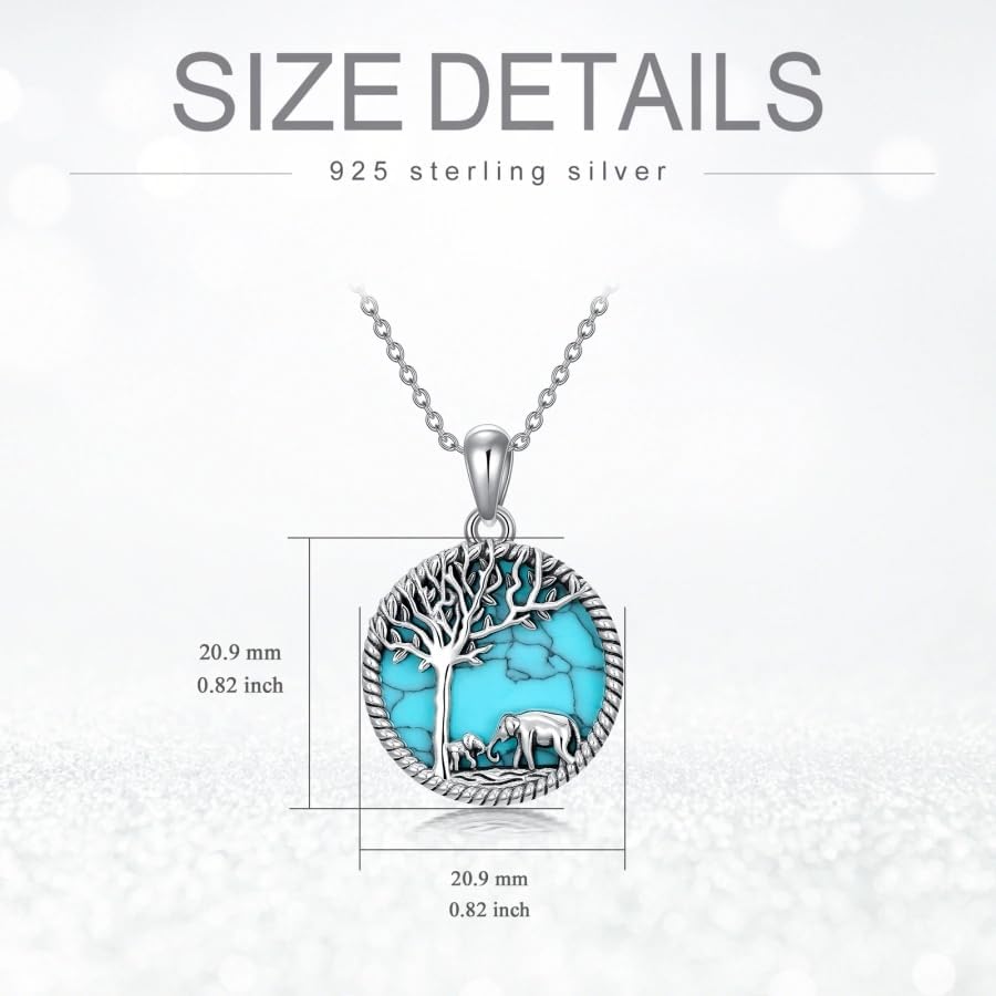 PELOVNY Animal Necklace 925 Sterling Silver Pendant Jewelry for Anniversary Birthday Christmas Gifts Men Women - Image 6