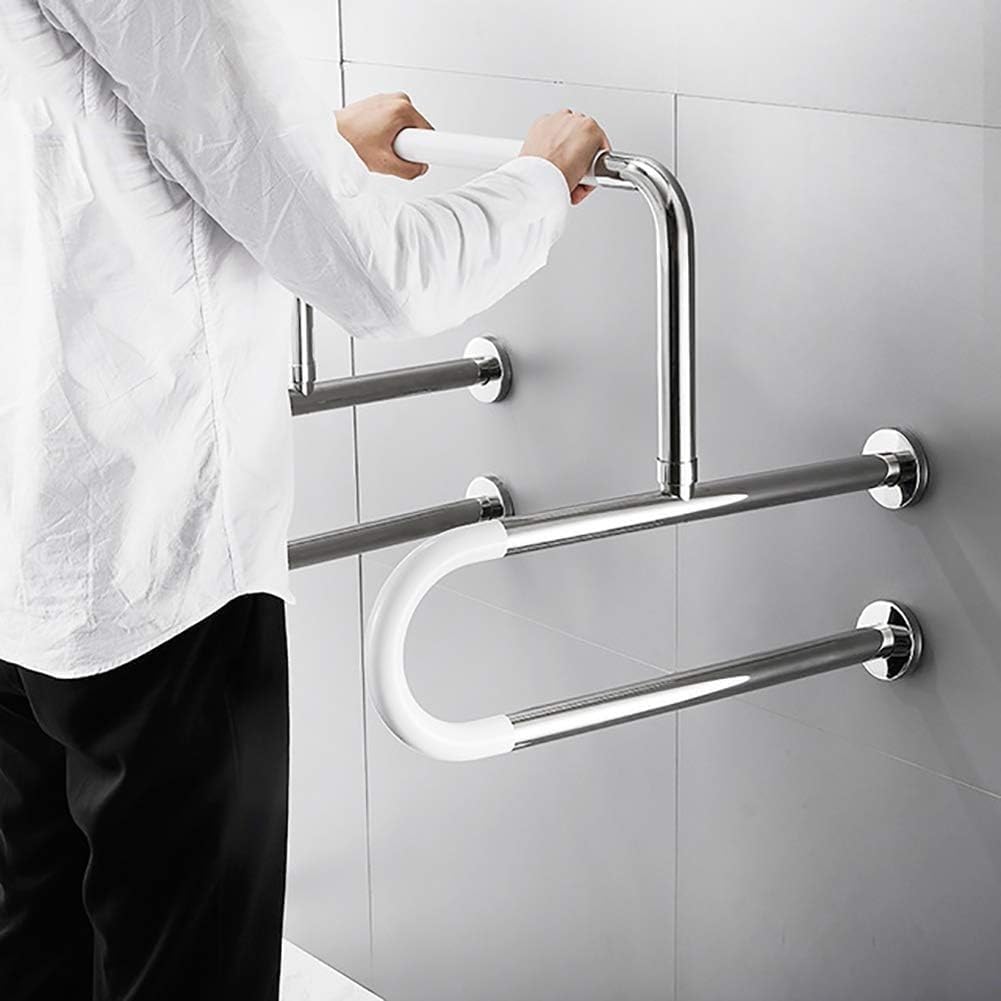 Haltegriffe For Das Badezimmer,Barrierefreier Handlauf For Die Toilette,Sicherheitsgeländer For Waschbecken Und Urinale,An Der Wand Montierter Duschgriff Mit Strukturiertem Sicherheitsgriff For Senior