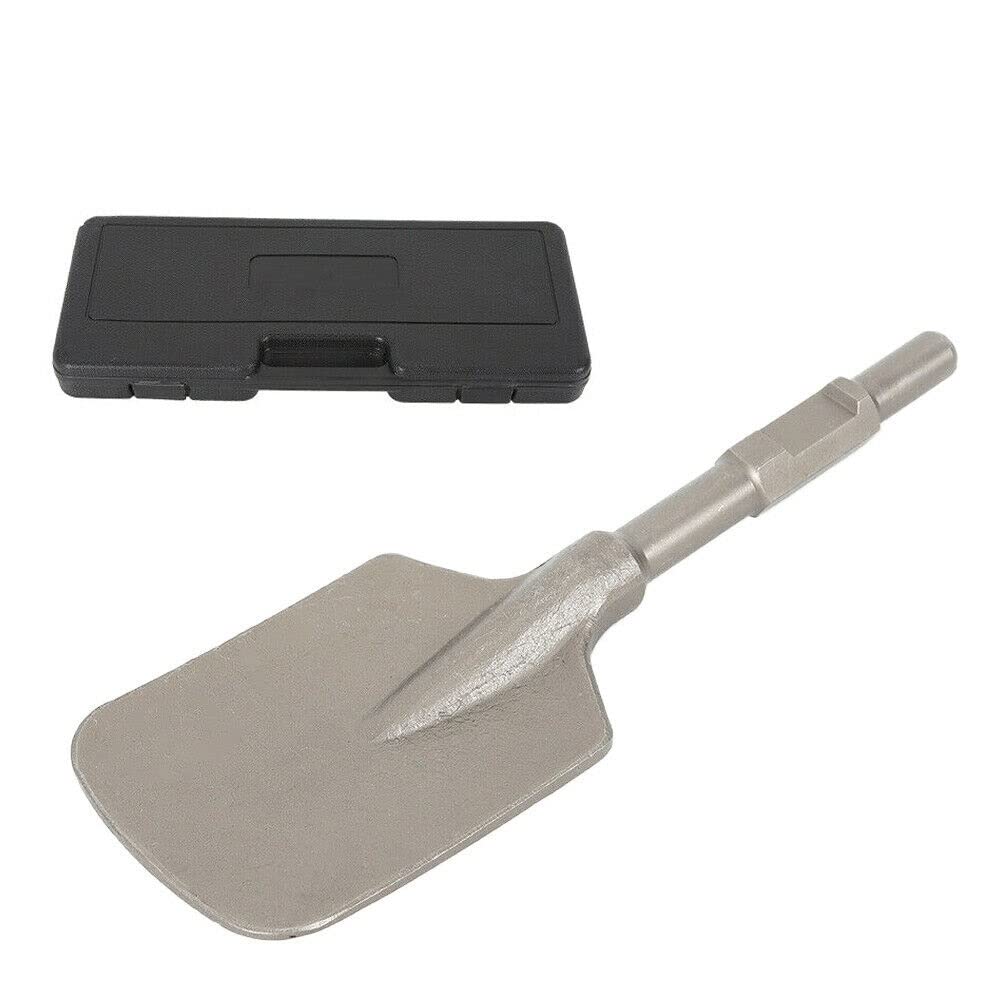 Juego de brocas de cincel de pala de arcilla resistente para martillo de demolición eléctrico 65/95, kit de cincel de martillo de hormigón