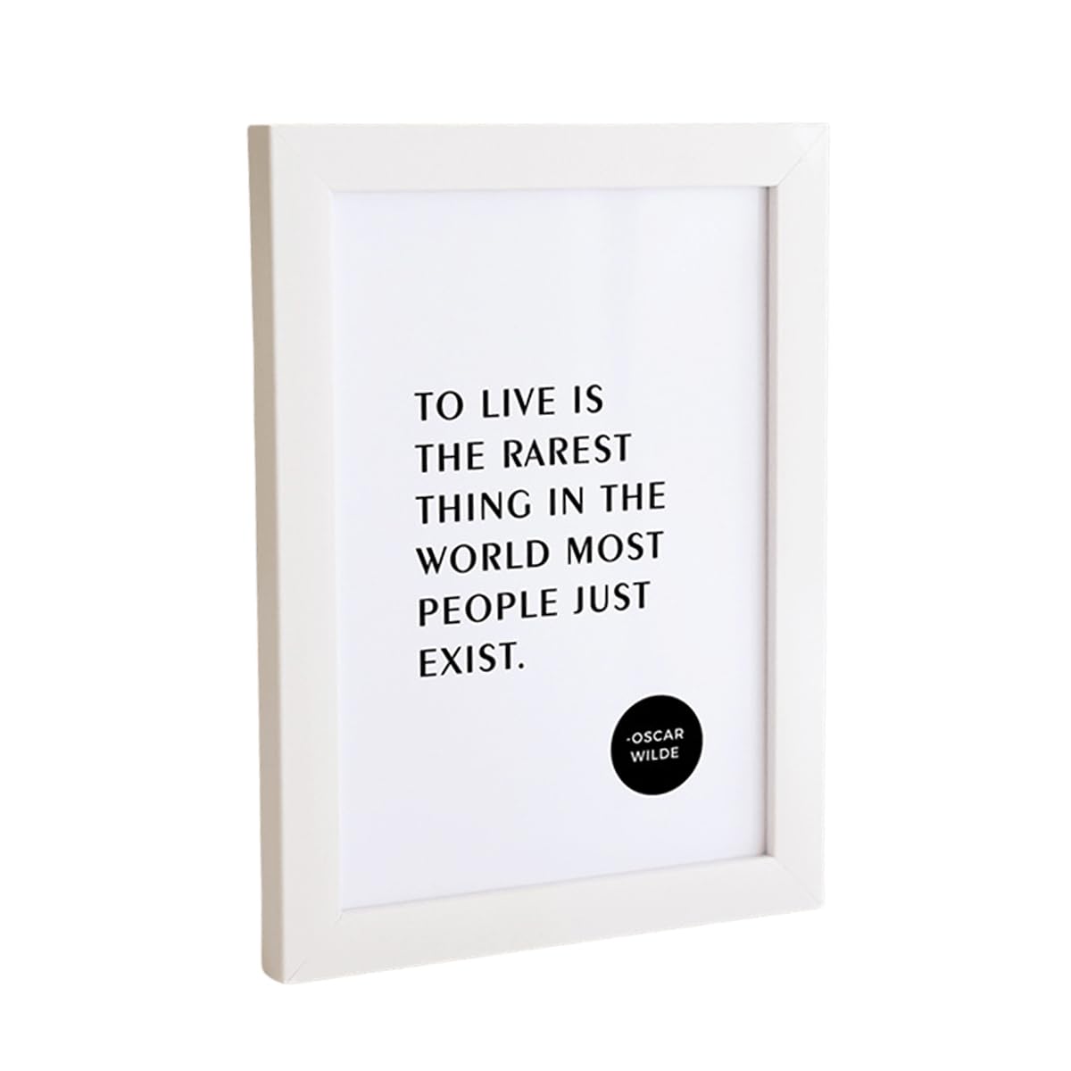 marysgift Frame Anniversary Wooden Photo Frame Wedding Gift for Couple Home Decor (White,5")