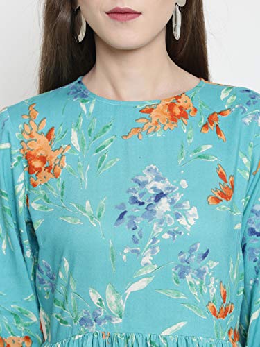 Image of Sera Women Floral Print fit & Flare Dress