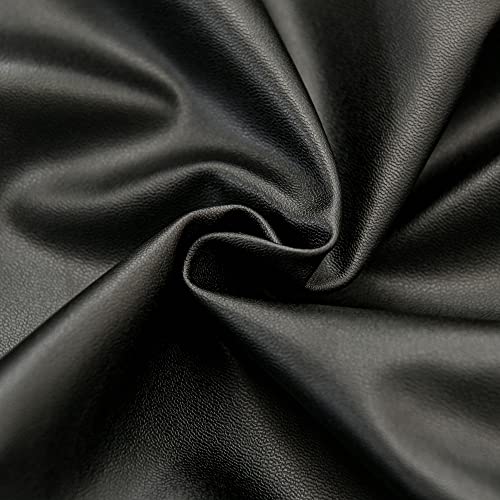 Deisy Dee Waterproof Bar Stool Chair Covers, Pu Leather Barstools Chair Covers, Spandex Slipcover For Short Stool Chairs (Black, 4) #TOP5