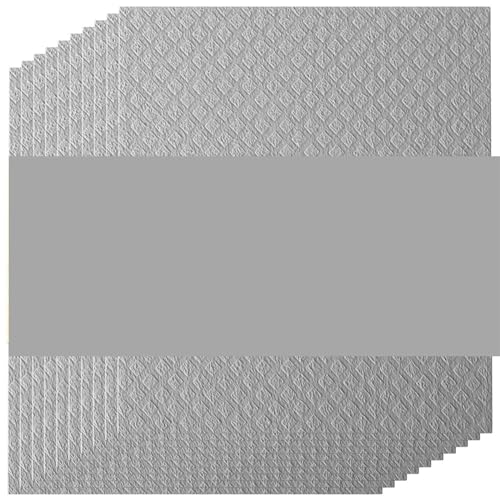 DYYEUAVT 10 Uds paño de Limpieza mágico paño de Cocina Esponja Toalla de Cocina Toalla de Lavado Reutilizable paño de Cocina Absorbente paño for Platos de gofres(Gray 10PCS)