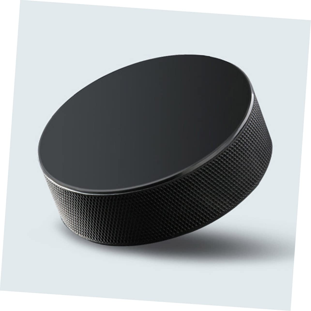 Yardwe High Hardness Black Ice Hockey Pucks 4 Pcs Standard Hockey Balls Sports Equipment for Practice and Game Professional Hockey Pucks