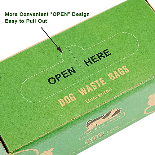 Eco-Clean Dog Poop Bags, Poop Bags For Large Dogs, 500 Bags On A Large Single Roll, Leak-Proof, Earth-Friendly Dog Waste Bags #TOP4