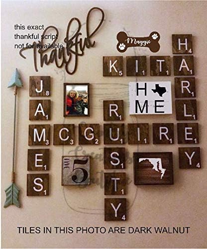 Miniatura 3 de Azulejos cuadrados grandes de 6 x 6 pulgadas, enormes azulejos de madera listos para colgar, decoración de pared, estilo granja, piezas de azulejos