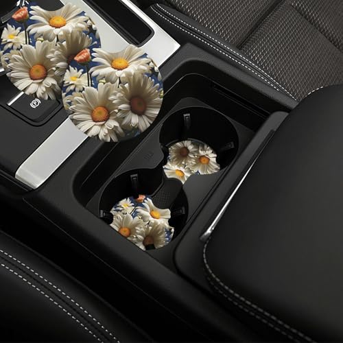 Portavasos para carro 2 pzs antideslizantes impermeables miniatura 1