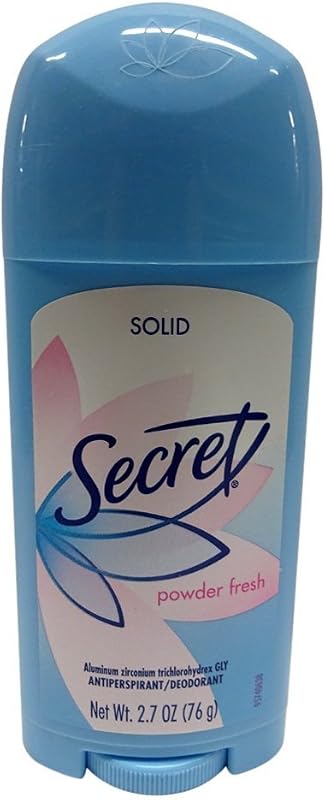 Desodorante antitranspirante em bastão Secret Powder Fresh, 76 g, pacote com 5