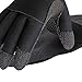 Aosekaa Diving Gloves Five Finger Anti Slip Resistant Swimming Gloves Water Sports Accessories for Surfing Kayaking Skiing, L