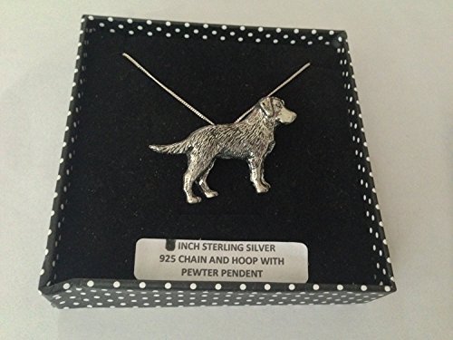 Pendentif labrador en argent sterling à porter au quotidien