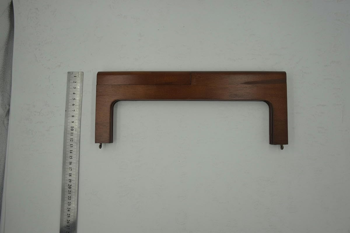 2 szt. zewnętrzna 25 x 12 cm drewniana rama torebki pocałunek zapięcie ramka na torebkę drewniane uchwyty do torebki do ręcznie robionej torby plażowej torebka uchwyt rama płócienna torba
