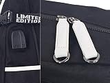 Roffatide Anime Hunter x Hunter Killua Zoldyck Laptop-Rucksack mit USB-Ladeanschluss und Kopfhöreranschluss