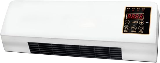 Acouto Ar Condicionado 2000W Múltiplas Engrenagens Refrigeração Aquecimento Controle Remoto Ajuste Toque Mini Ar Condicionado Montado na Parede para Quarto, Sala de Estar, Escritório