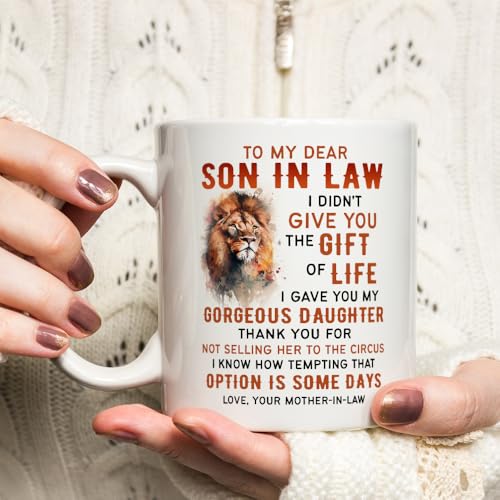 Taza de café para yerno Fatbaby 11 oz miniatura 4