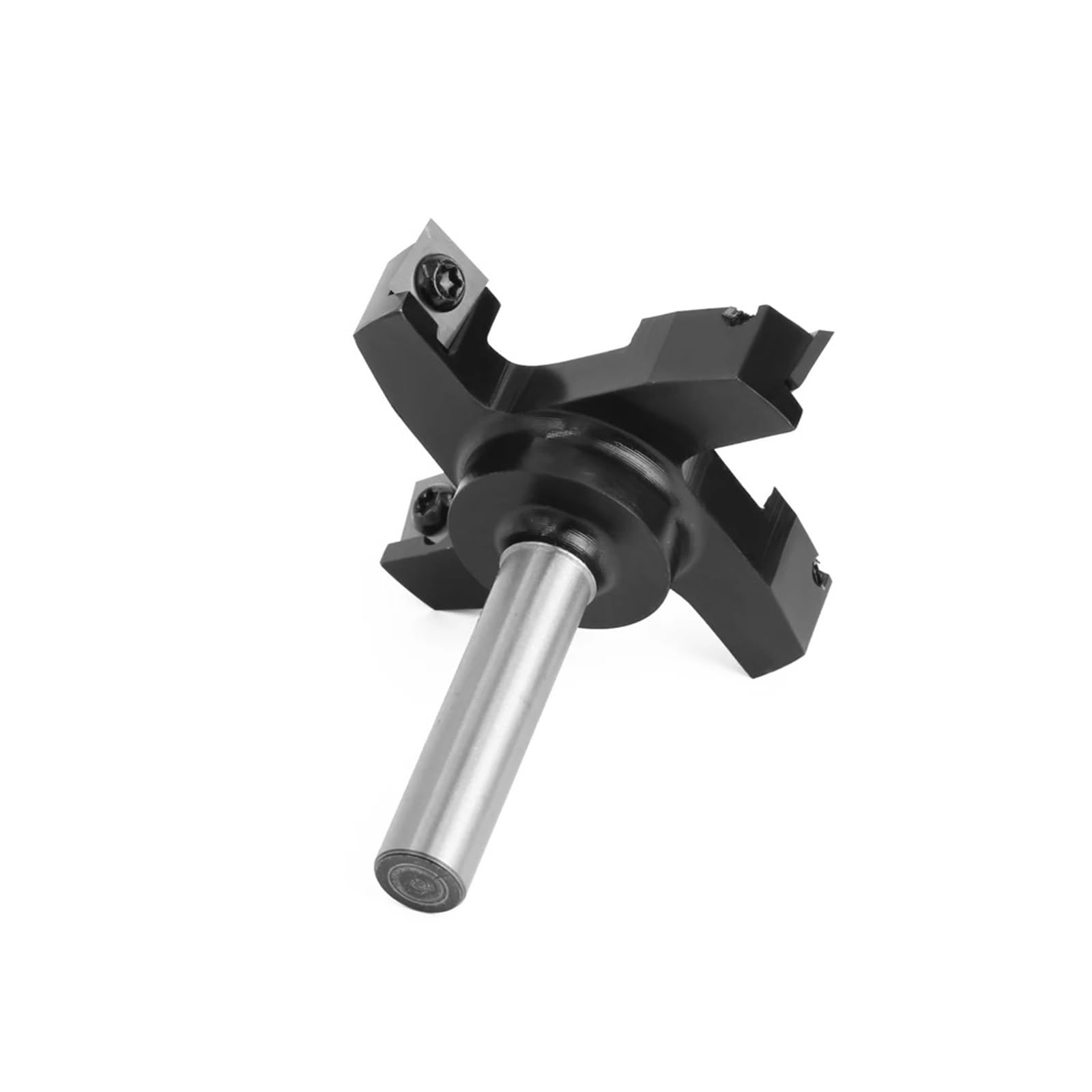 Bity routera Frez do napawania typu Spoilboard 12 mm 1/2" Chwyt Wymienne płytki do strugania Frezy czołowe Frezy czołowe typu wkładki Spoilboard CNC Frezy do napawania do drewna (bit z chwytem 12,7 mm