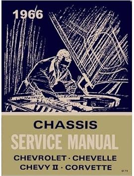 1966 Chevrolet Belaire Biscayne Impala Shop Service Repair Manual Book Engine