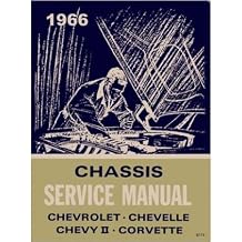 1966 Chevrolet Belaire Biscayne Impala Shop Service Repair Manual Book Engine