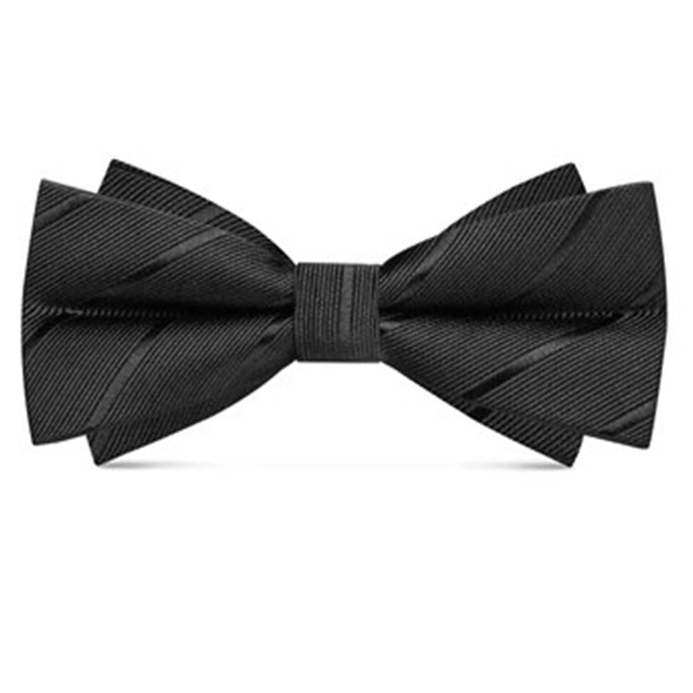 GALSOR Accesorios de vestir Pajarita for traje formal for hombre, pajarita for padrino de boda, novio Corbata de moño