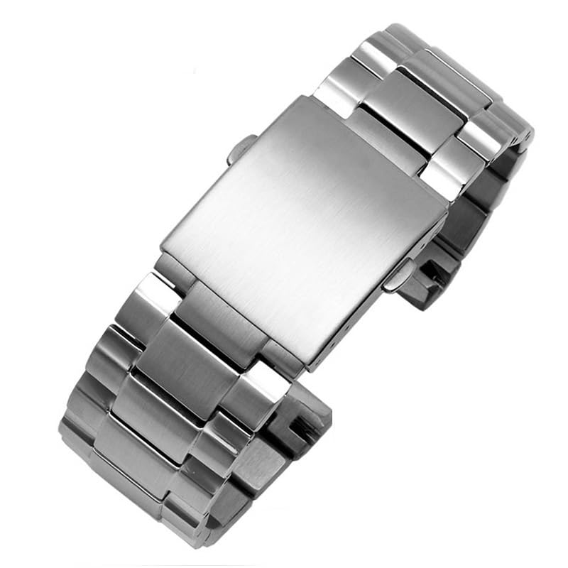 Bracelet montre acier inoxydable Diesel DZ4318 remplacement maillon rigide