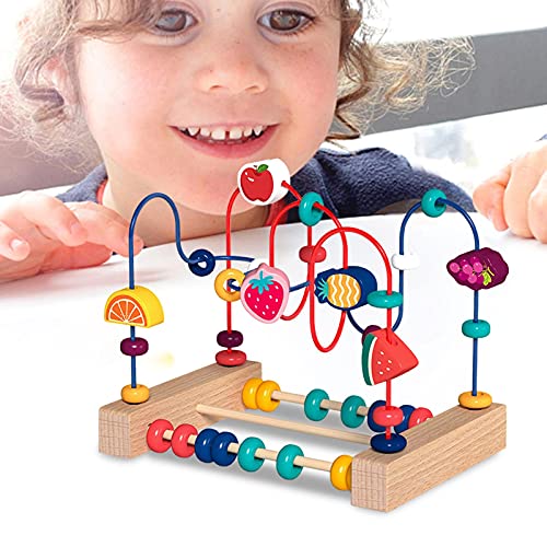 sillervan atimadeira 5 em 1 design multifuncional placas ocupadas contas frutas labirinto classifica