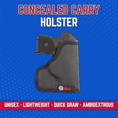 DeSantis Nemesis Pocket Holster - Gun Pocket Holsters for Concealed Carry, Conceal Carry Pocket Holster for Pistols, Revolvers, Soft, Designed for Comfort & Discreet Carry, Ambidextrous2