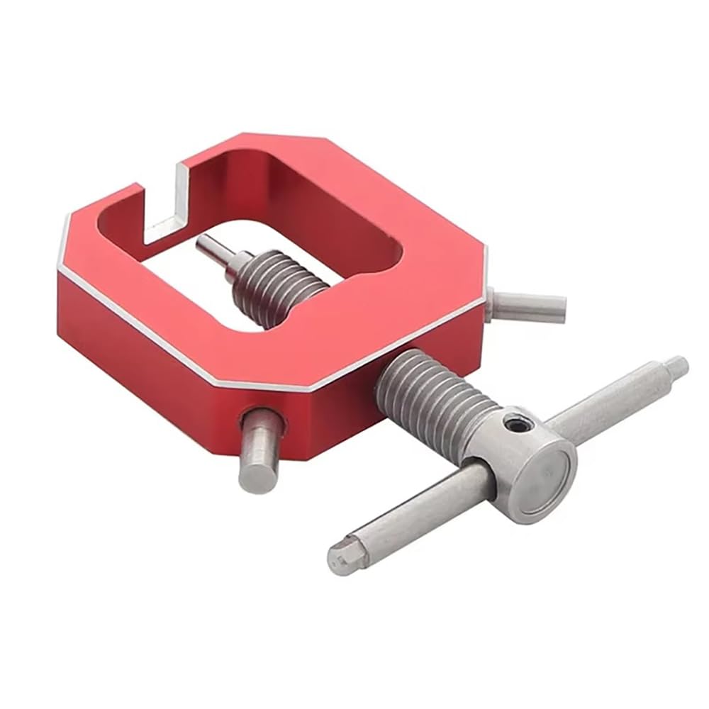 SPARKHOBBY Professional Aluminum Alloy Gear Sprocket Tooth Pinion Puller Remover Tool Ues on Remote Control Helicopter Motor Car Model (1PC Red)
