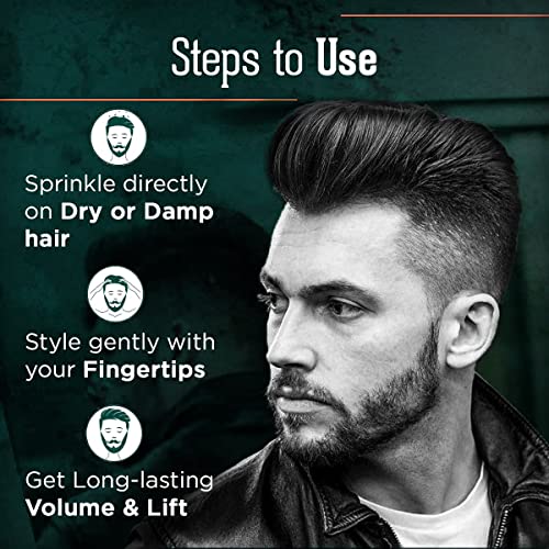 Beardhood Hair Volumizing Powder Wax For Men 20Gm | 24 Hrs Strong Hold With Matte Finish Hair Styling | All Natural & Zero Toxin Hair Styling Powder | Vegan & Cruelty Free #TOP5