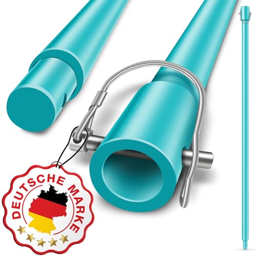 BRUNNENTAL Extensión de broca de tierra de 1 m para pozo, taladro de tierra para perforación profunda, extensión de broca para perforación manual