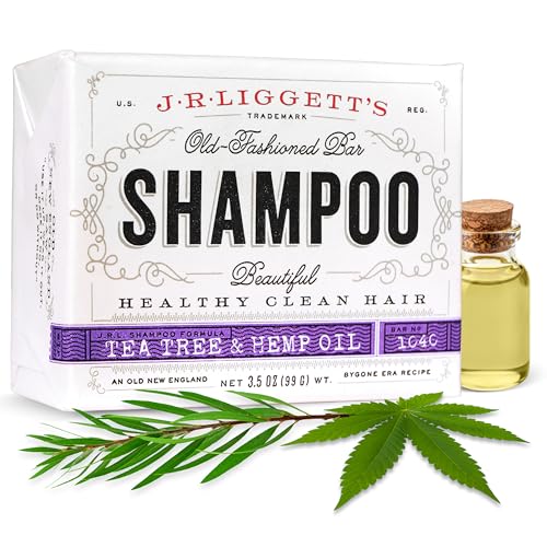 J.R. Liggetts Bar Shampoo, Tea Tree Oil, 3.5 Oz