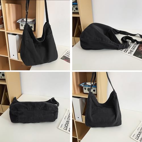 Bolso Tote de Lona Grande Unisex para Uso Casual miniatura 5