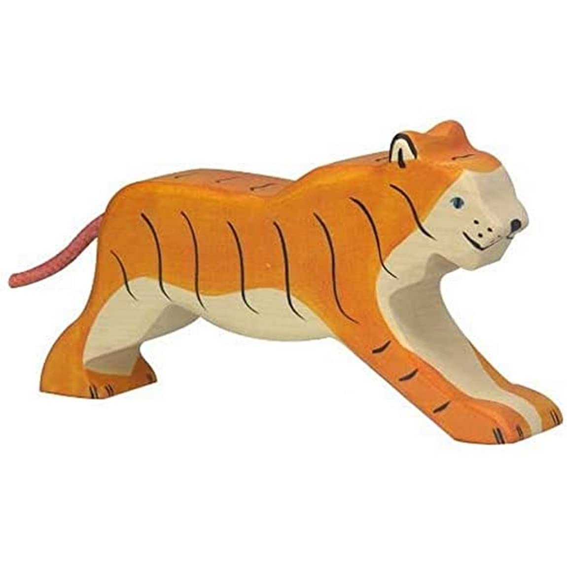 Holztiger Tiger Running, Wood