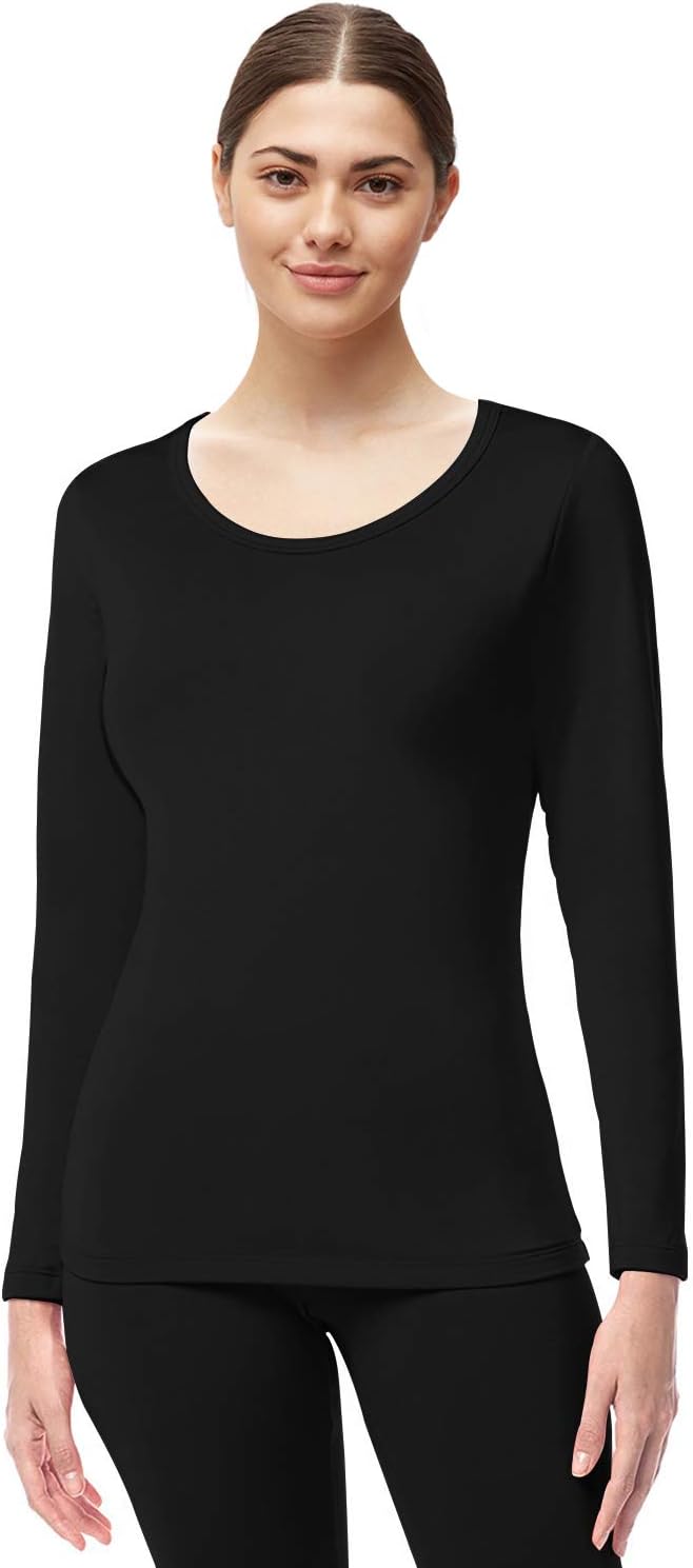 Womens Ultra Soft Thermal Underwear Long Johns with Fleece Lined