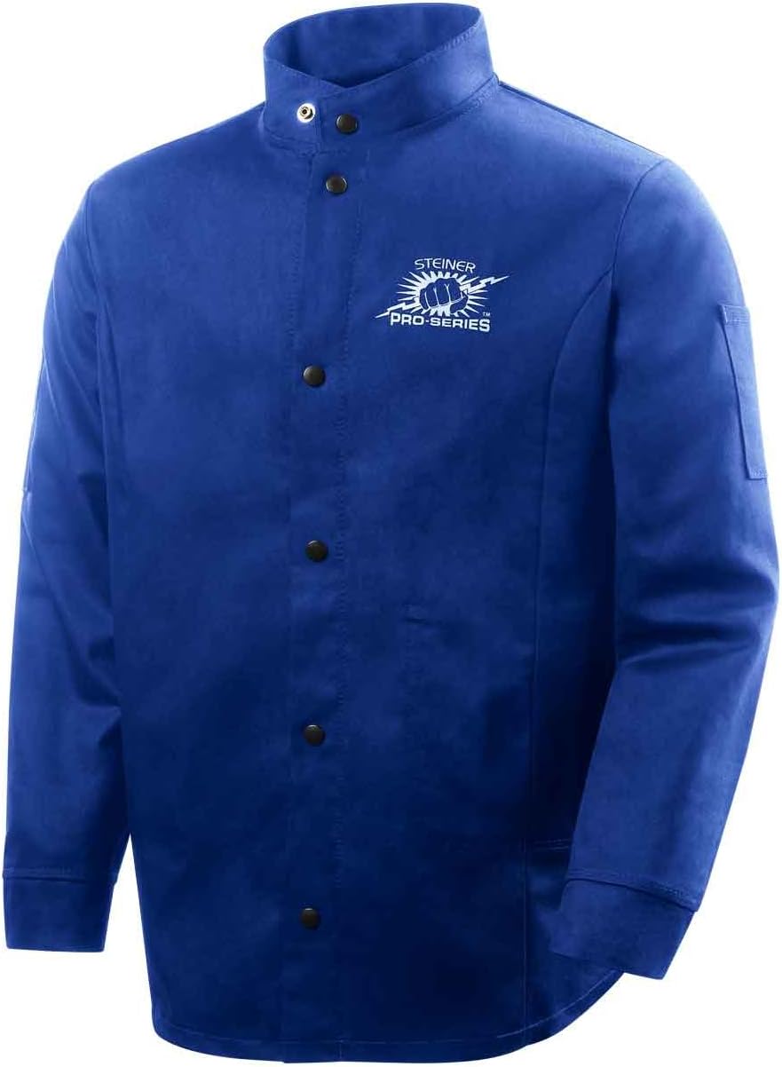 Steiner mens 1150Flame Resistant Cotton Welding Jacket, 9-Ounce