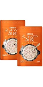 Amazon.co.jp: kokuu たんぱくプラス 300g x 2袋 雑穀米 混ぜる